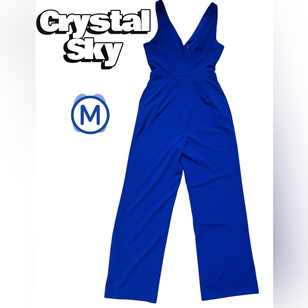 Crystal Sky Women's Vibrant Blue Jumpsuit
